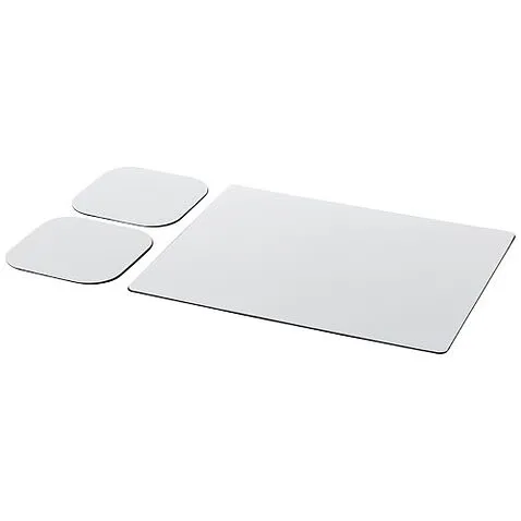 Комплект Brite-Mat® из коврика для мыши и подставки 3 - сплошной черный