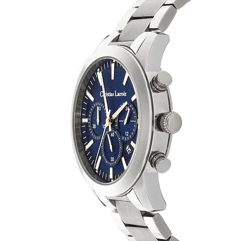 Часы с датой Astrum Chrome / Navy