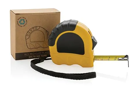 Рулетка из переработанного пластика RCS, 5м/19 мм