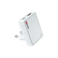 Настенное зарядное устройство SKROSS® Slim 30 Вт для Европы - Белый