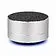 Беспроводная Bluetooth колонка MuzOn, серебристая