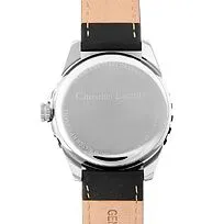 Часы с датой Sol Black & Chrome