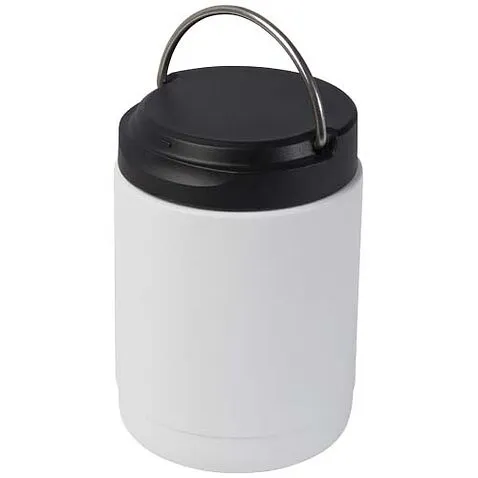 Герметичный пищевой контейнер Doveron объемом 500 мл из переработанной нержавеющей стали - Белый