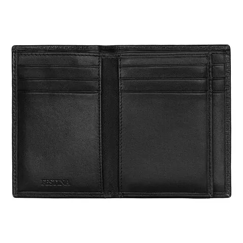 Card holder with flap Chronobike Black
