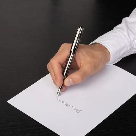 Перьевая авторучка Chevron Gun