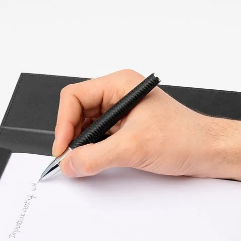 Ручка-роллер Formation Herringbone Chrome