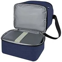 Tundra, сумка-холодильник из переработанного PET-пластика, для обеда, на 9 банок - Heather navy