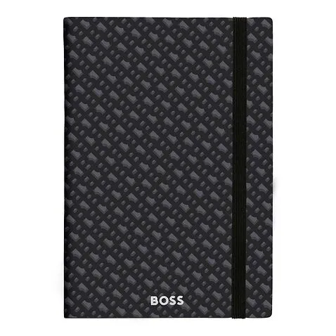 Блокнот формата А5 Monogram Grey Lined