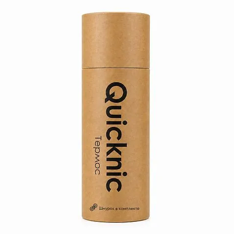 Термос Quicknic, чёрный