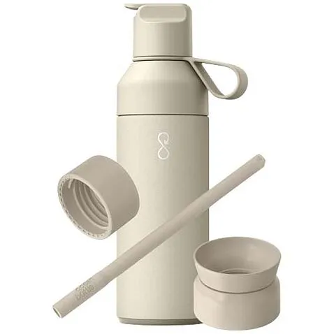 Подарочный набор Ocean Bottle 3-в-1 объемом 500 мл - Sandstone
