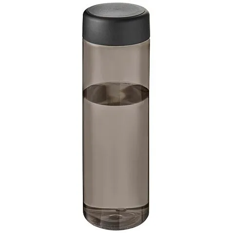 Бутылка для воды H2O Active® Eco Vibe объемом 850 мл с завинчивающейся крышкой  - темно-серый