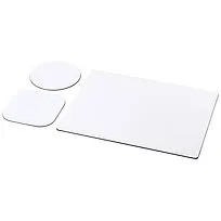 Комплект Brite-Mat® из коврика для мыши и подставки 1 - сплошной черный