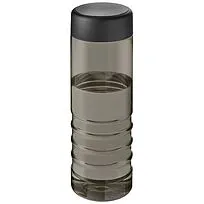 H2O Active® Eco Treble 750 ml screw cap water bottle  - темно-серый