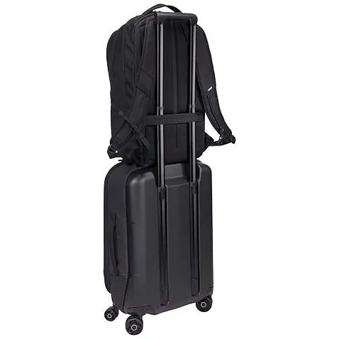 Рюкзак для ноутбука Thule Lumion 16 дюймов из переработанных материалов, объём 28 л - сплошной черный