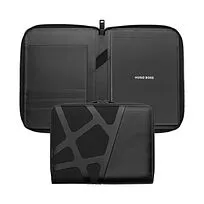 Папка для участника конференции формата А5 Craft Black