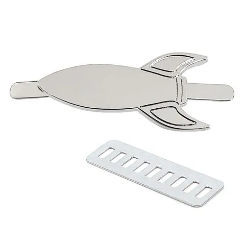 Несессер Колумб с шильдом - ракета, чёрный