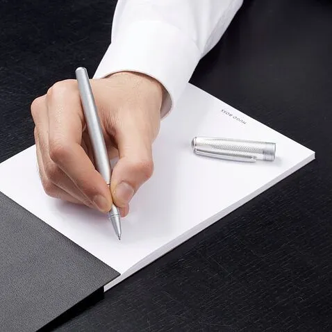 Ручка-роллер Essential Metal Silver