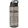Спортивная бутылка H2O Active® Eco Treble объемом 750 мл с куполообразной крышкой  - темно-серый