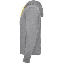 Толстовка FUJI мужская, СЕРЫЙ/ФЛУОРЕСЦЕНТНЫЙ ОРАНЖЕВЫЙ M