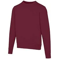 Свитер с круглым вырезом Arora плотностью 300 г/м² - Deep Burgundy