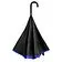 Зонт-трость наоборот Shifter, черно-синий