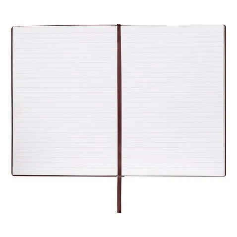 Блокнот формата А5 Checkered Burgundy Lined