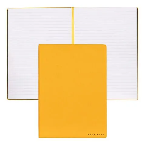 Блокнот формата А5 Essential Yellow Lined