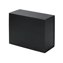 Складная коробка FlipTop 2 (27×22×9,5 см), черный