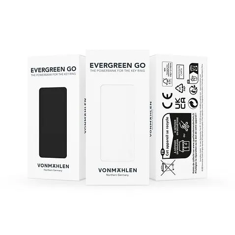 Внешний аккумулятор-брелок VONMAHLEN Evergreen Go, 1000 мАч