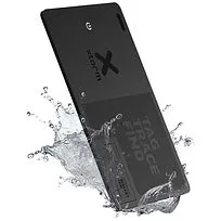 Водонепроницаемый метка для отслеживания Xtorm WalletTag - сплошной черный