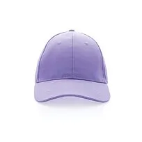 Бейсболка Impact из переработанного хлопка AWARE™, 6 клиньев, 280 г/м²