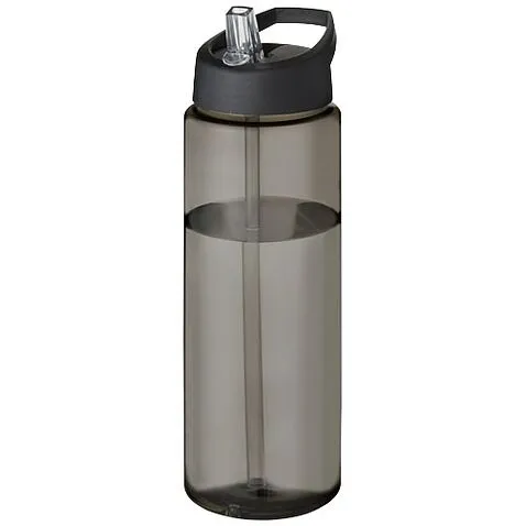 Спортивная бутылка H2O Active® Eco Vibe объемом 850 мл с крышкой-носиком  - темно-серый
