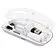 Мышь компьютерная беспроводная прозрачная Limpid, белый