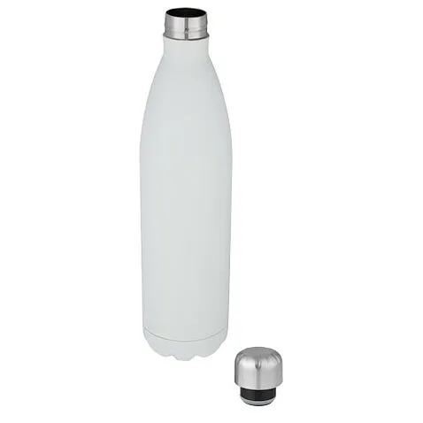 Cove 1 L vacuum insulated stainless steel bottle - Белый