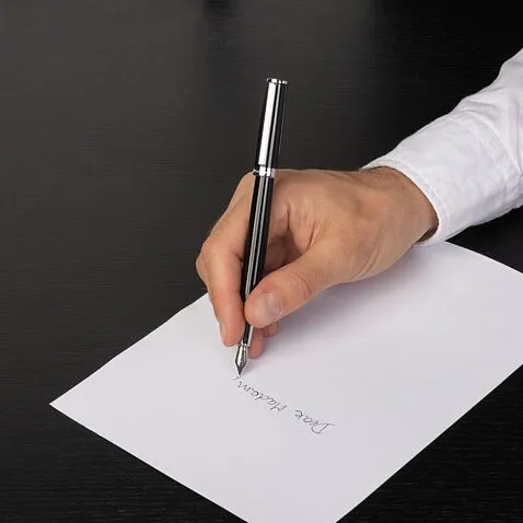 Перьевая авторучка Gear Icon Black