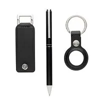 Чехол для ключей с ручкой в комплекте Swiss Peak Tula из переработанного полиуретана RCS