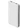 Внешний аккумулятор Polus, 10000 Mah, софт-тач покрытие, белый