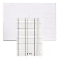 Блокнот формата А5 Checkered White Lined