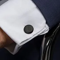 Запонки Chronobike Matt Black