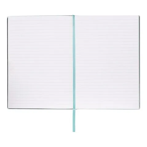 Блокнот формата А5 Holographic Flower Light Blue Lined