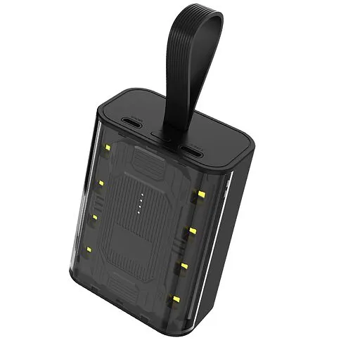 Внешний аккумулятор Courage, 5000 Mah, черный