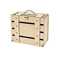 Чемоданчик ламинированный из HDF 19*23*11,5 см 
