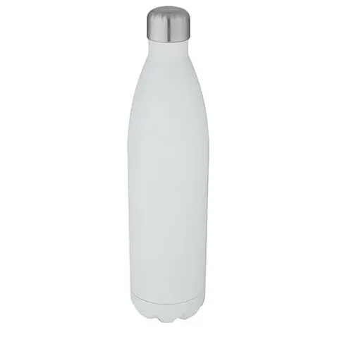Cove 1 L vacuum insulated stainless steel bottle - Белый