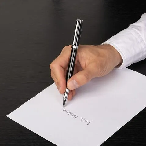 Ручка-роллер Gear Icon Black