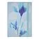 Блокнот формата А5 Holographic Flower Light Blue Lined