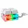 Брелок Press Anti Stress с LED подсветкой (фонарик), белый