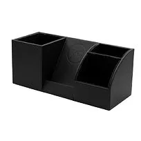 Настольный органайзер Boss c беспроводной зарядкой, черный 