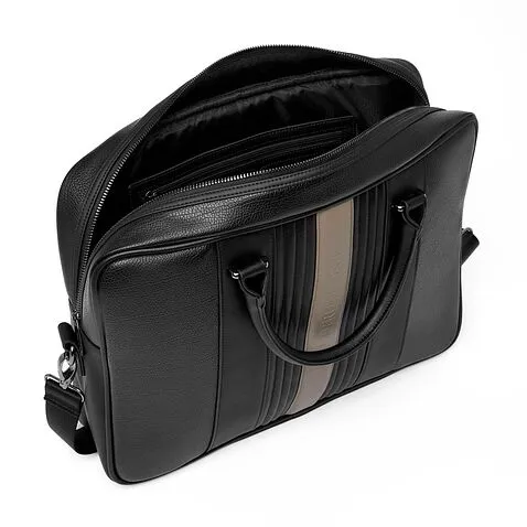 Сумка для документов Delano Taupe & Black