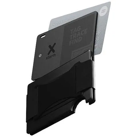 Водонепроницаемый метка для отслеживания Xtorm WalletTag - сплошной черный