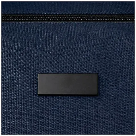 Спортивная сумка Joey из брезента, переработанного по стандарту GRS, объемом 25 л - Темно - синий